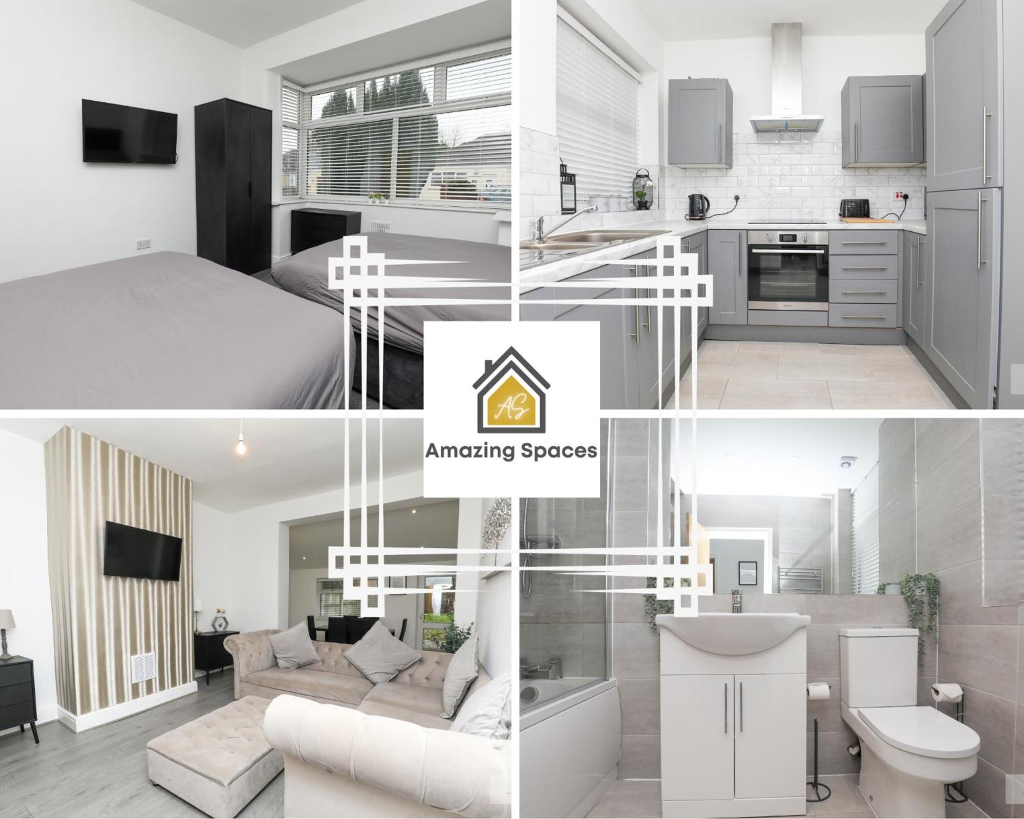 Lovely 2-Bedroom Bungalow Sleeps 6 With Garden And Off Road Parking By Amazing Spaces Relocations Ltd Crank Buitenkant foto